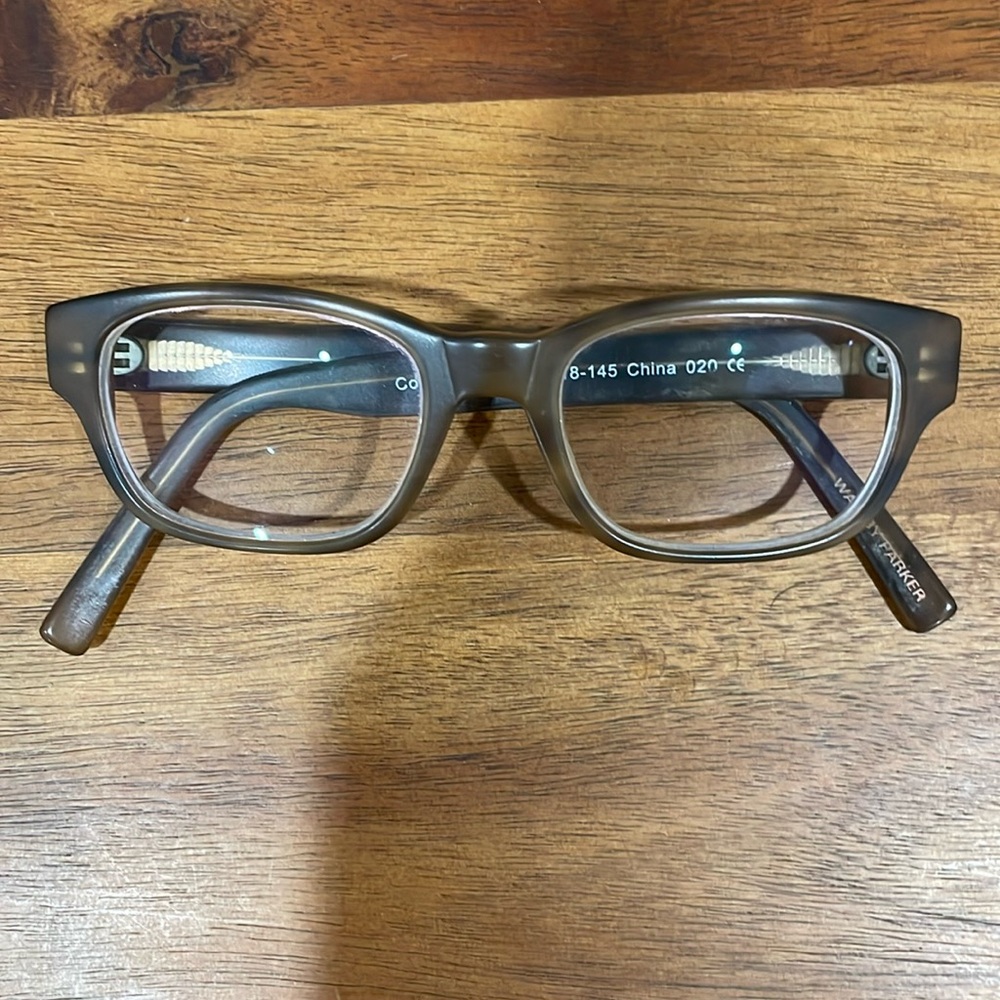 Used Warby Parker glasses in great condition